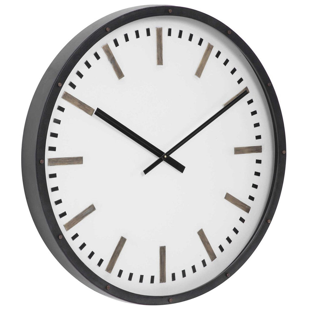 Grande horloge murale Uttermost Fleming