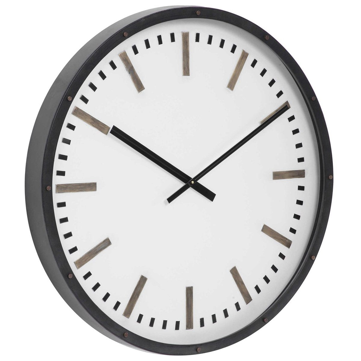 Grande horloge murale Uttermost Fleming