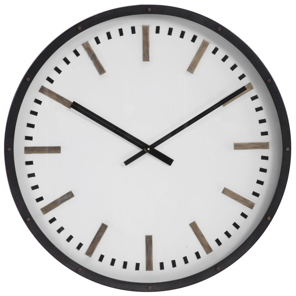 Grande horloge murale Uttermost Fleming