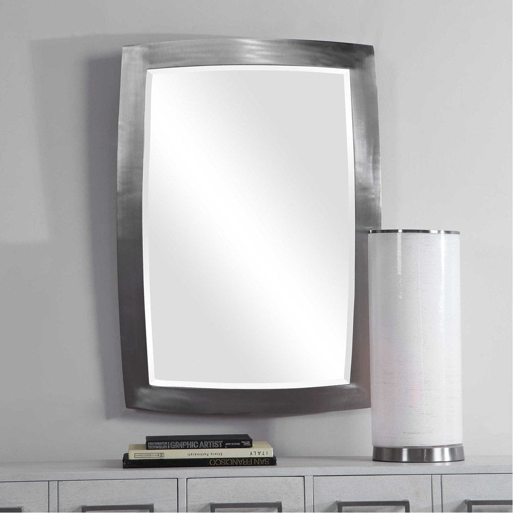 Miroir en nickel brossé Uttermost Haskill