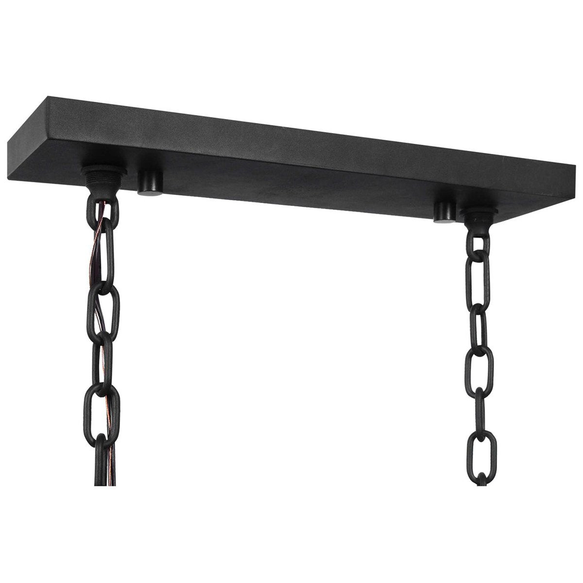 Luminaire industriel pour îlot à 6 lampes Uttermost Jarsdel