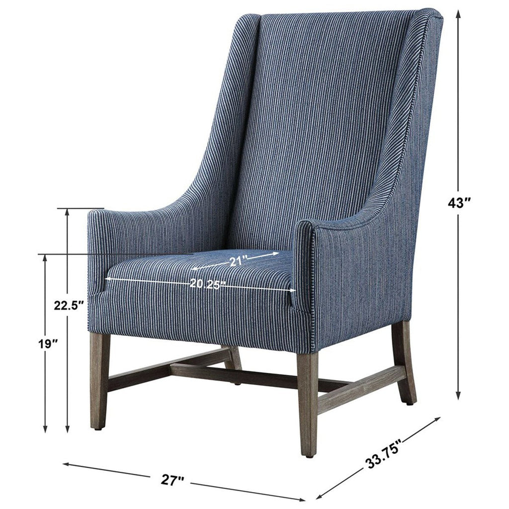 Fauteuil d'appoint à oreilles Galiot de Uttermost