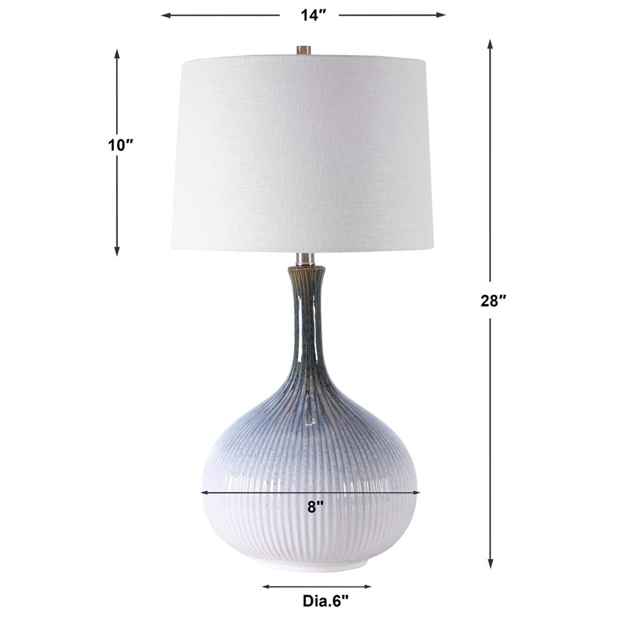 Lampe de table Eichler du milieu du siècle