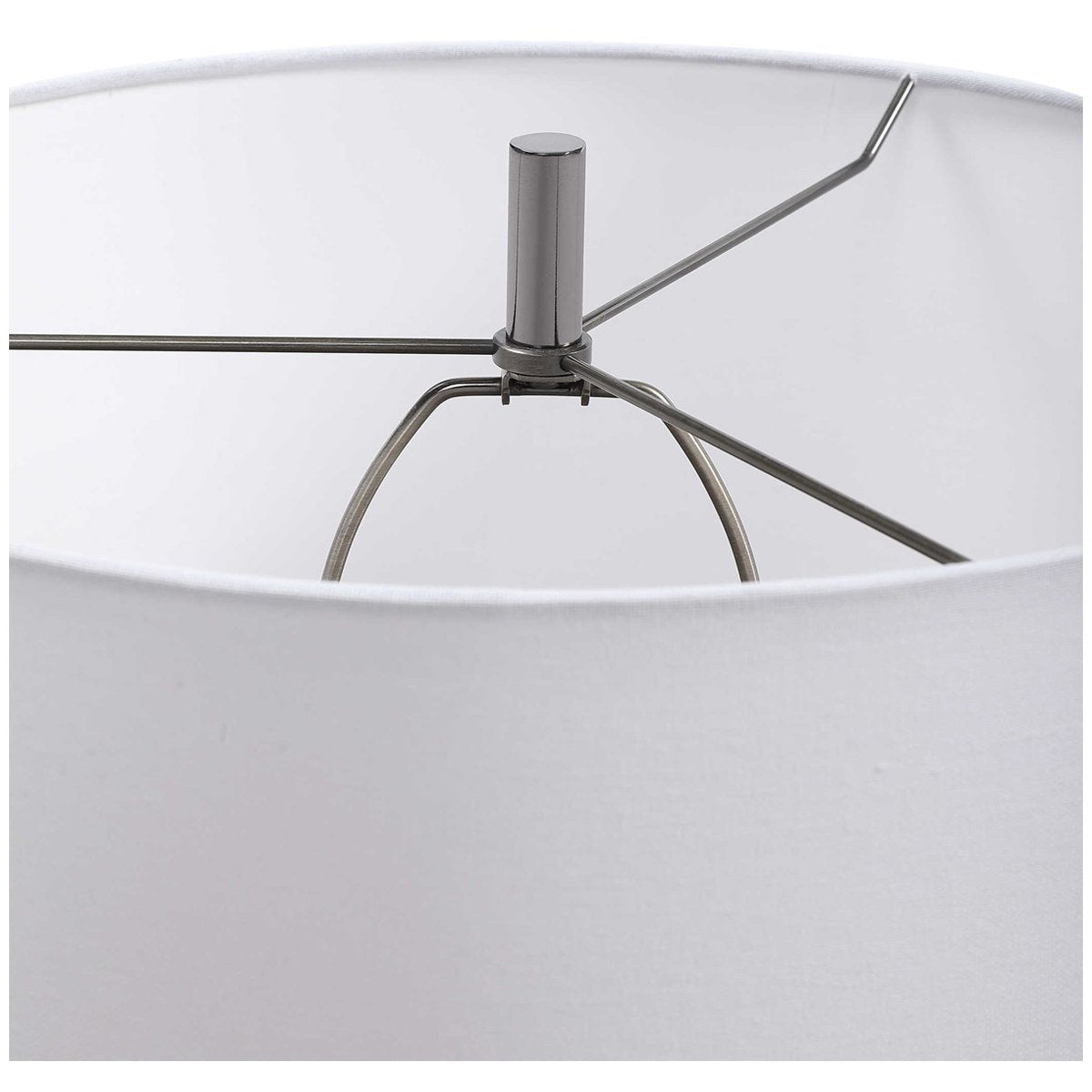 Lampe de table bleue Uttermost Everard