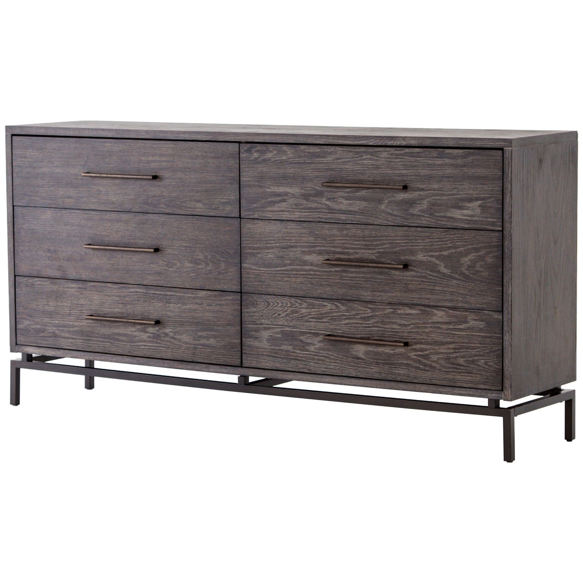 Commode à 6 tiroirs Hadley Greta à quatre mains