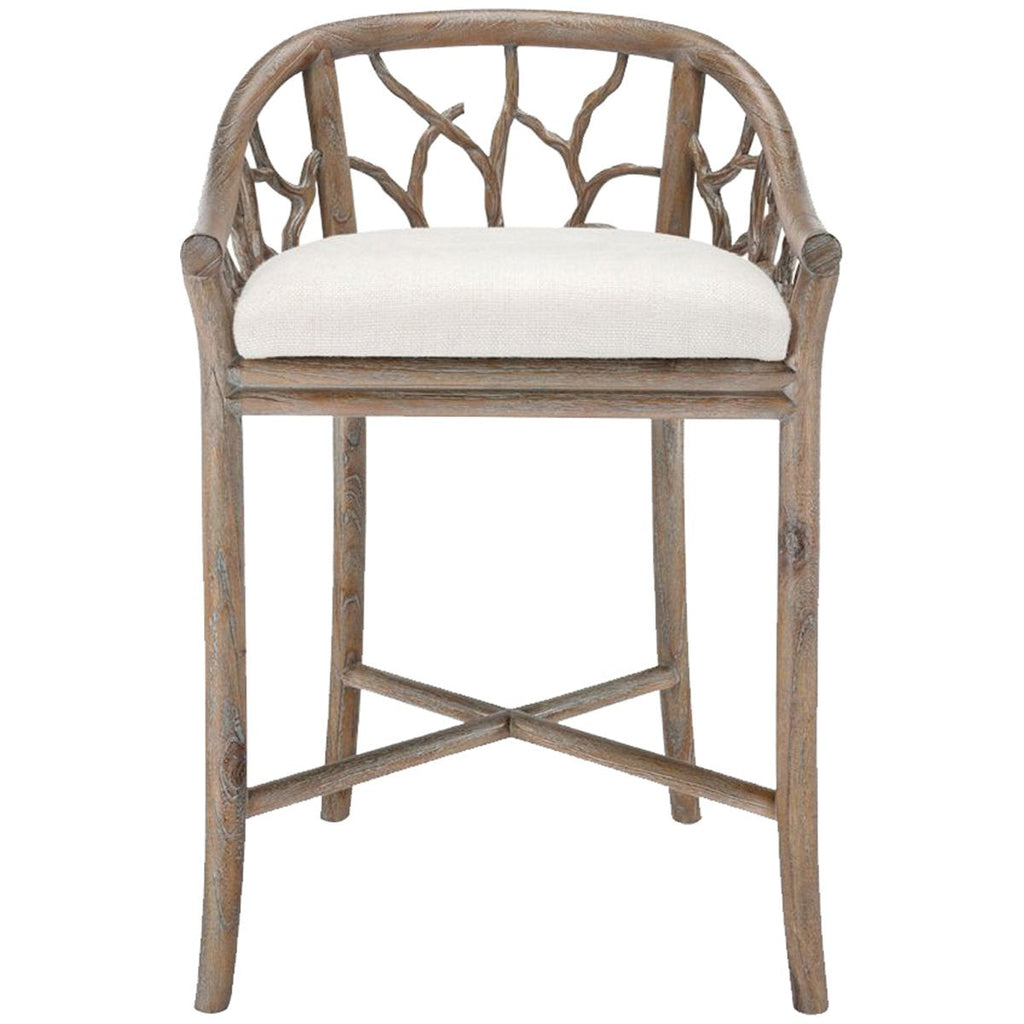 Tabouret de bar Villa &amp; House Bosco - Bois flotté