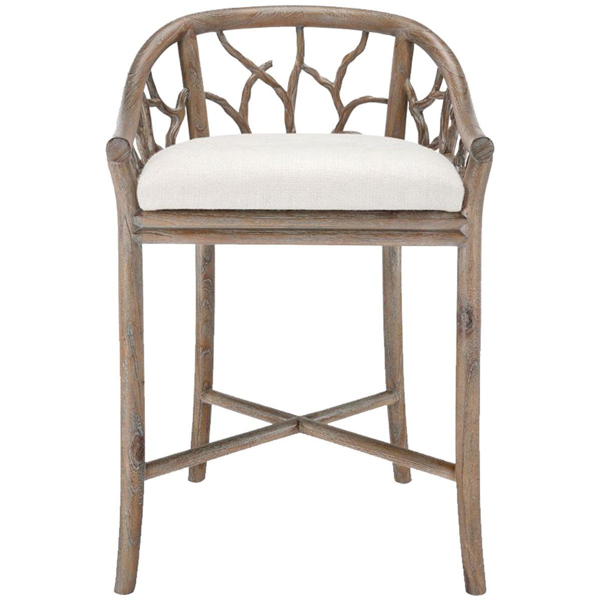 Tabouret de bar Villa &amp; House Bosco - Bois flotté